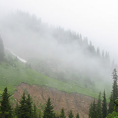 photo "Fog in mountains #1"