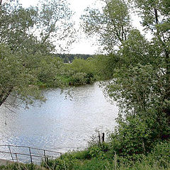 photo "The Moscow-river at village Aksinino"