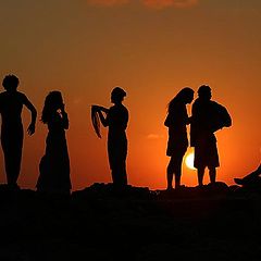 photo "Everyone and his sunset"