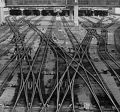 photo "The steel labyrinths 500 m ahead"