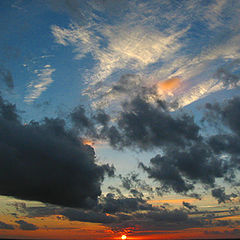 фото "clouds at dusk"