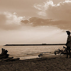 photo "Waiting for the wind"