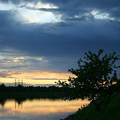 photo "Evening on the Volga river"