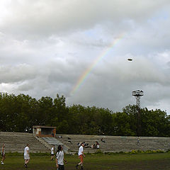 photo "Do you want to play Frisbee?"