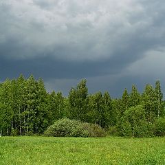 photo "... Clouds мглою cover the sky..."