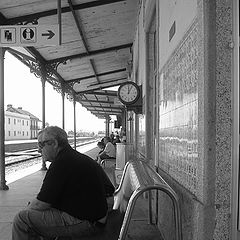 photo "waiting man"