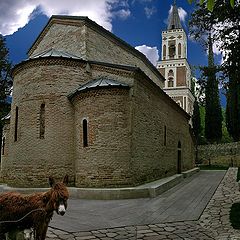 photo "Non-linear plot. Georgia, Kakheti, Bodbe"