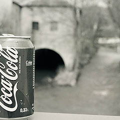 photo "Coca Cola in B&W"