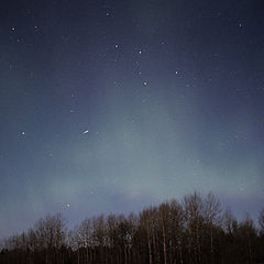 photo "Meteor/aurora borealis"