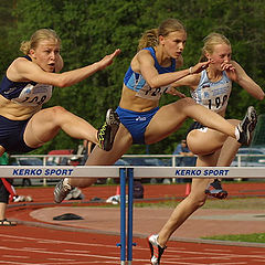 фото "100m hurdles"