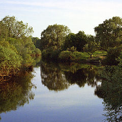 photo "The mirror-river. The nature of Moscow region."