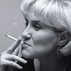 photo "Portrait with a cigarette"