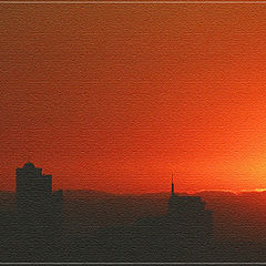 photo "Sunset Towers."