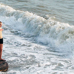 photo "Playing with the sea 2."