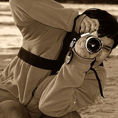 photo "Photographer at work"