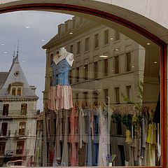 photo "He and She. Meeting... on the pane."