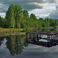 photo "Old Bridge. Everything is in the Past."