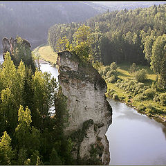 photo "Rocks on Chysovaya River"