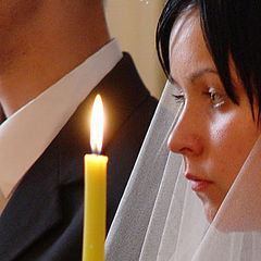 фото "Венчание. Портрет невесты"