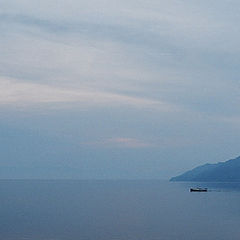 photo "Baikal. Leaves at the night"