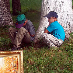 photo "Children of free artists -Tired..."