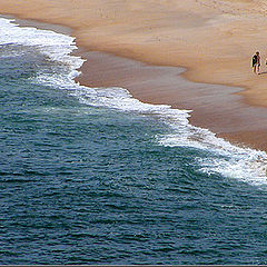 фото "Walking in the beach"