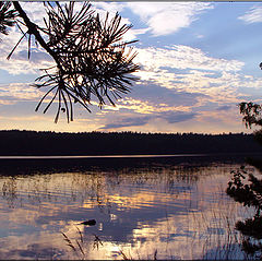 photo "In the evening on lake..."