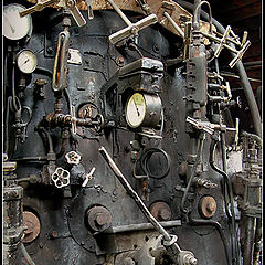 photo "To operate a steam locomotive not easily..."