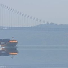 photo "River Tejo under fog"