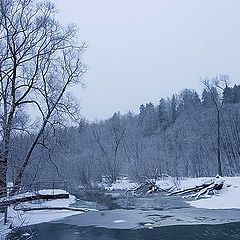 photo "The bridge on Ice cold"