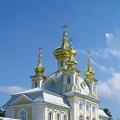 photo "The church in the Petergoff palace"