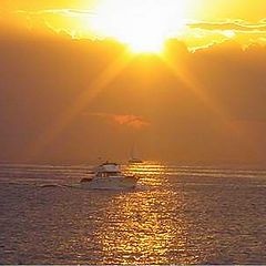 photo "Atardecer en Punta del Este"