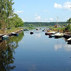 photo "Mooring of the "small" ships."