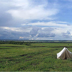 photo "my tent`s standing..."