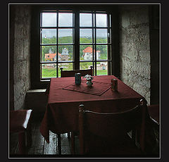 photo "Window with a rain"