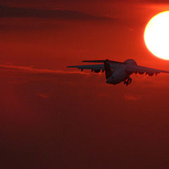 photo "Blood Red Sky"