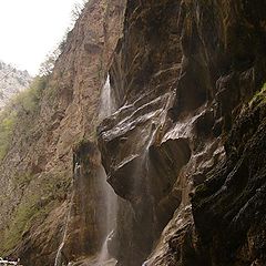 photo "Chegems waterfalls. Chegems canyon."