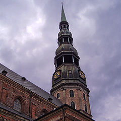 photo "Riga, St.Peter tower"