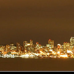 photo "Seattle view from Alki beach"