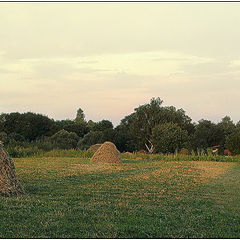 photo "evenings on farm..."