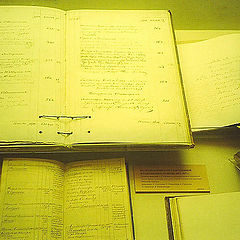 photo "Pushkin`s manuscripts"