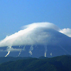 фото "Mt.Fuji with cloud hat"