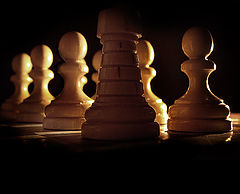 photo "... Night in Chessboard ..."