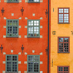 фото "Цветная графика Стокгольма."