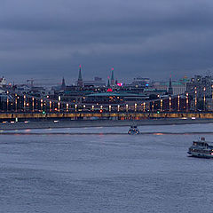 photo "Evening-Moscow-River"