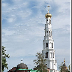 photo "Belltower with a temple"