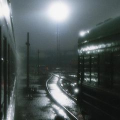 photo "Rain in depot"