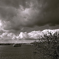 photo "Clouds over Volga"