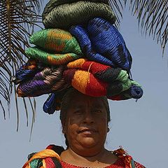 photo "mexican hamaca vendor"