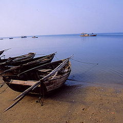 фото "SEA ,SKY,SAND, fisher"